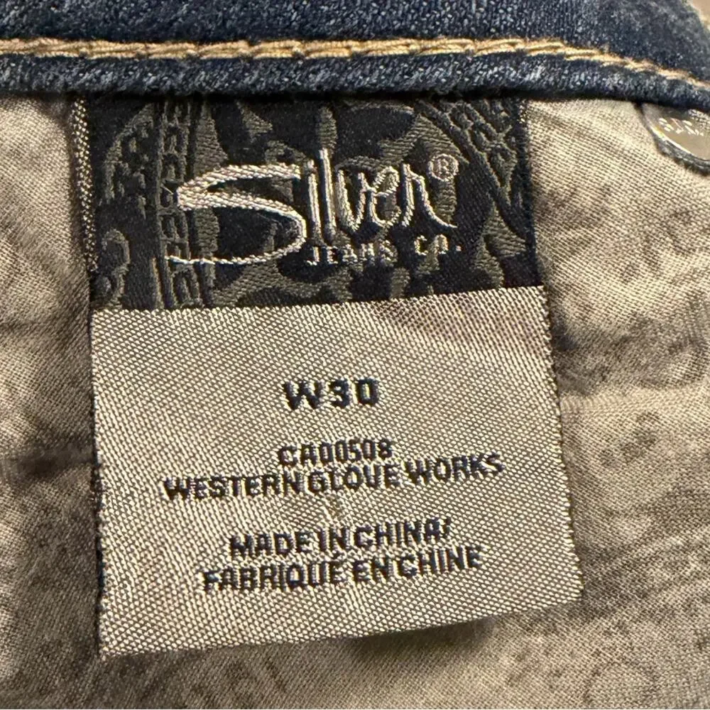 Silver Jeans Tuesday Bermuda shorts denim y2k distressed
